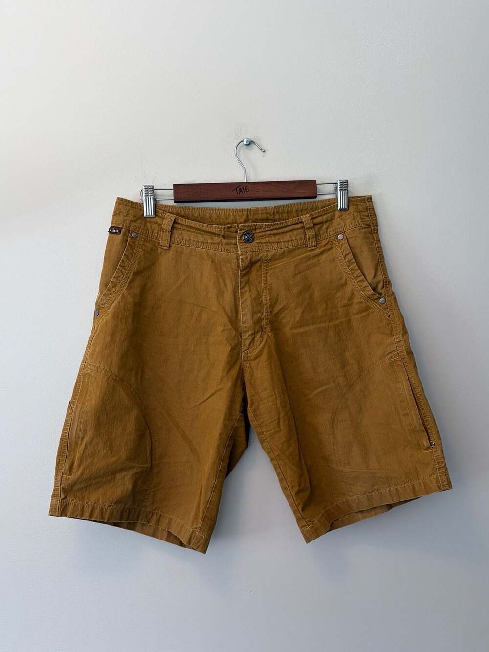 KÜHL Men's Rydr Shorts Vintage Patina Dye Ochre